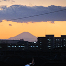 はみんぐから望む富士山